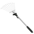 thumbnail image 5 of CUITING Adjustable Telescopic Folding Metal Leaf Rake, 5 of 5