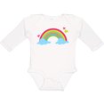 thumbnail image 3 of Inktastic Rainbow Boys or Girls Long Sleeve Baby Bodysuit, 3 of 5