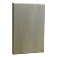 thumbnail image 2 of Plinth Block 1" x 5-1/2" Hardwood Base & Casing Block 8-1/4" Tall EWAP98, Red Oak, 2 of 5