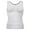 White, variant on VASLANDA Men Body Shaper Slimming Vest Compression Shirts Tummy Control Tank Top Belly Slimmer Underwear