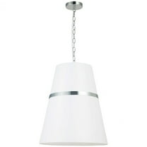 Dainolite - Symphony - 3 Light Pendant-Matte White Finish    -Traditional