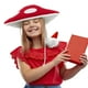 thumbnail image 1 of Accesorio de disfraz: sombrero de peluche con forma de hongo rojo para niños, 1 of 6