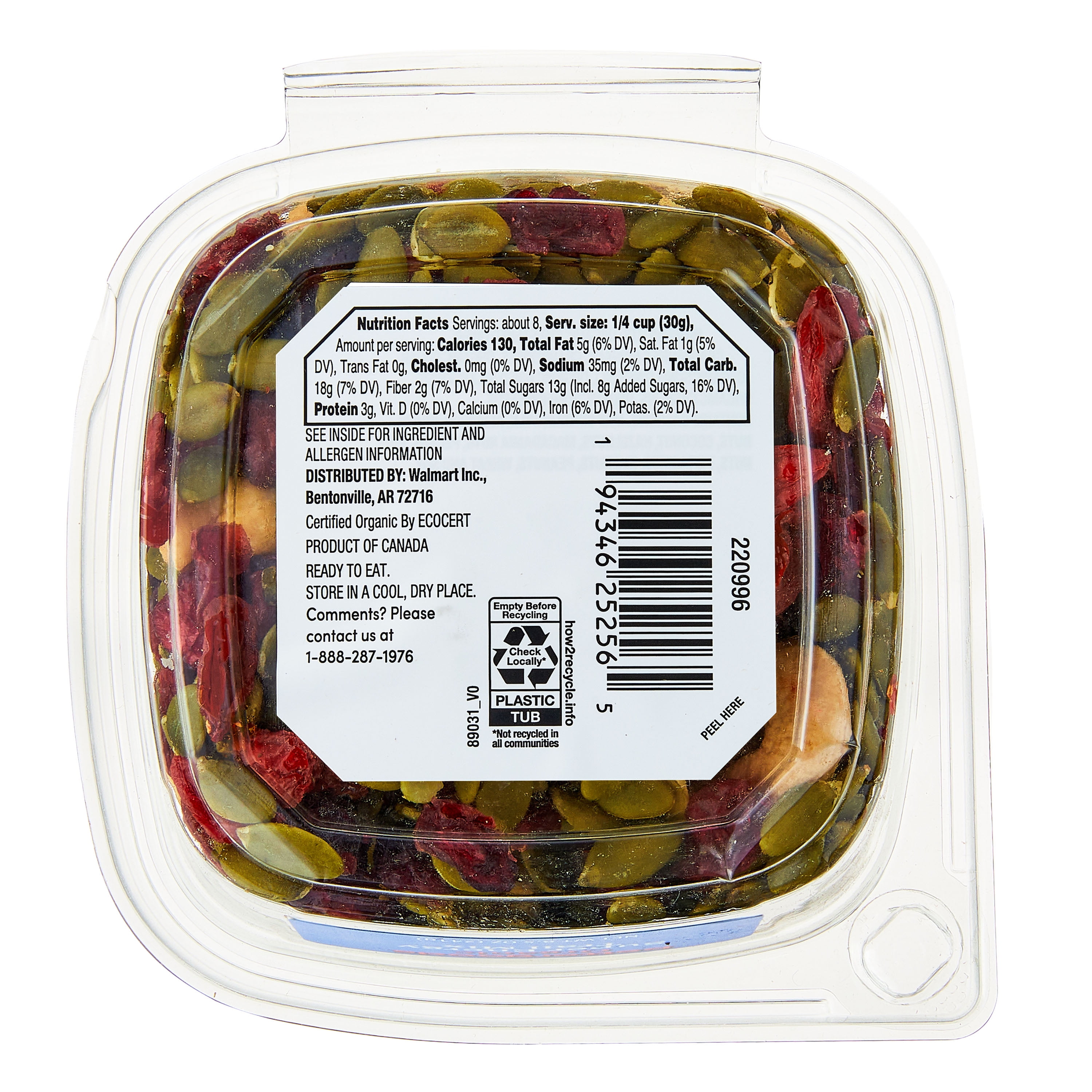 (3 pack) bettergoods Organic Super Energy Trail Mix, 8.5 oz