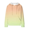 thumbnail image 7 of NOLDARES Women's Oversized Hoodie Lightweight Long Sleeve Sweatshirt Fashion Pullover with Pockets for Womens(Light Green,XXL), 7 of 7