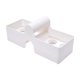 thumbnail image 1 of Portador de caja de soporte de huevo con mango Pantallable Stackable Dispensador de huevos Bin para el refrigerador despensa de encimera para acampar, 1 of 9