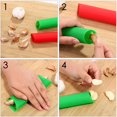 thumbnail image 3 of Garlic Peeler - 5 pieces - 3.5×14 cm - Garlic Peeler - Garlic Peeler - Kitchen Aid - Silicone - Red, blue, yellow, green and black - Easy to use and clean, 3 of 5