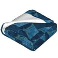 thumbnail image 2 of Cauagu Stingray Pattern Flannel Bed Blankets,Fleece Blanket Comfortable Air Conditioning Blanket for Sofa Bed Travel Couch & Living Room -80"x60", 2 of 8