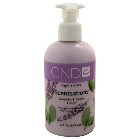 Scentsations - Lavender and Jojoba by CND for Unisex - 8.3 oz Hand and Body Lotion