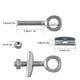 thumbnail image 4 of Sidaley Pernos de ajuste de piñón fijo para bicicletas, tensor de cadena de bicicleta de viaje, ajustador de tornillo de Metal, herramienta Vehículos, repuestos y accesorios Mis, 4 of 6