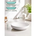 thumbnail image 4 of Pasta Bowls, 65 oz Large Salad Bowls Set of 2, 10'' Serving Bowls for Wedding, Ceramic Shallow Bowl Plates, Serving Dishes for Entertaining, Microwave Dishwasher Safe, 4 of 8
