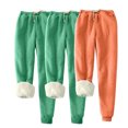 thumbnail image 2 of Lmnyox 3 Pack Sweatpants for Women Winter Fleece Lined Drawstring Athletic Pants Thermal Jogger Pants with Pocket, 2 of 7
