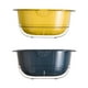 thumbnail image 1 of Contenedor colador de enjuague, cesta coladora de doble capa, coladores de lavado 2 en 1 para platos de frutas, Pasta de limpieza, 2 uds., 1 of 8