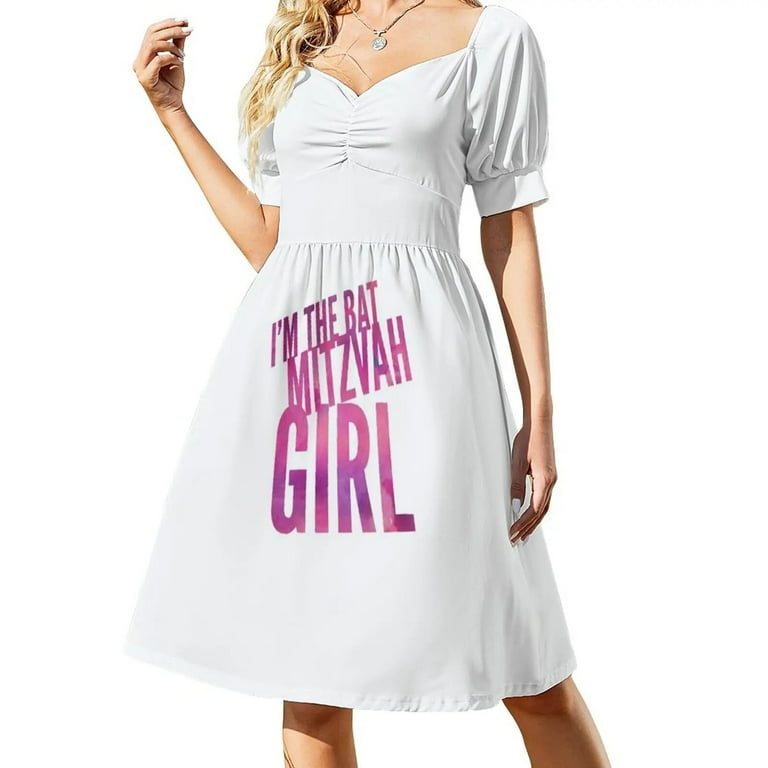 I'm the Bat Mitzvah Girl Dress elegant dress dresses for womens dress for  women summer - Walmart.com