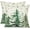 White, variant on Christmas Pillow Covers 18x18 Inch Set of 2 White Snowflake and Christmas Tree Decorative White Throw Pillows Winter Christmas Decor for Home Couch 44C