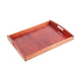 thumbnail image 4 of Bandeja de madera Sunnimix bandeja de almacenamiento Rectangular grande, 4 of 8