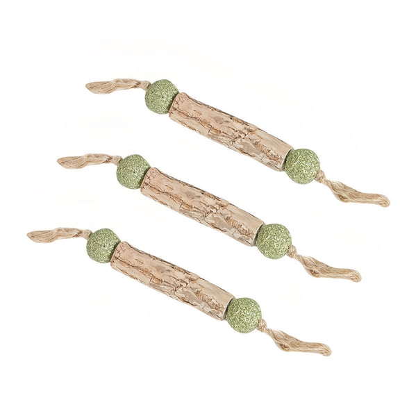 Clearance! Cat Chew Stick Natural Clean - Silvervine and Catnip Dumbbell, Double Knot Balls, Teeth Cleaning, Aggressive Chewer Relief, Indoor Play