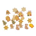 thumbnail image 3 of 24Pcs/Pack DIY Phone Case Accessory Christmas Biscuit Shaped Decor Mixed Style, 3 of 8