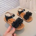 thumbnail image 4 of Godom Girl Sandals Soft Sole Closed Toe Sandal Summer Shoes Arch Support for Toddler Little Big Kid, 4 of 7