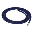 thumbnail image 1 of Unique Bargains 1.5 Yard 6 mm Rhinestone Tube Rope Diamond String for Trouser Drawstring Sweaters Black Mesh Deep Blue Diamond, 1 of 5