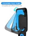 thumbnail image 3 of Adjustable  Wall Mount Rack,  ABS Bike Storage Hanger Hook Bike Wall Mount Rack,  Wall Mount Bracket, Wall Mounted  Rack, 3 of 7