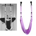 thumbnail image 1 of Correa estirada de cinturo Cuelga de correa de pierna del estiramiento del estiramiento del entrenador para estirar espalda Bend Split Inv Púrpura DYNWAVEMX Entrenador de estiramiento de yoga, 1 of 7