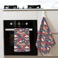 thumbnail image 4 of Sikiie colorful Skull rose Waffle Weave Kitchen Dish Cloth,Super Absorbent Kitchen Dish Towels 16*26 Inches for Dish Rags Washing Dishes, Drying Dishes, 4 of 7