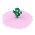 thumbnail image 3 of Silicona resistente al calor a prueba de polvo tapa de taza sellada cubierta de envoltura de alimentos (Cactus) Ehuebsd Libre de BPA, 3 of 5