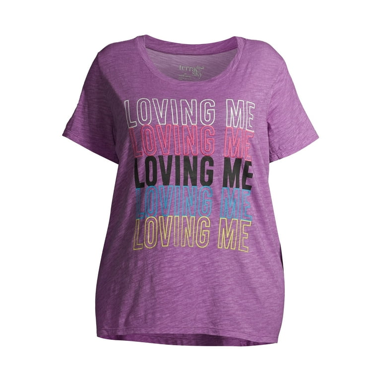 walmart plus size graphic tees
