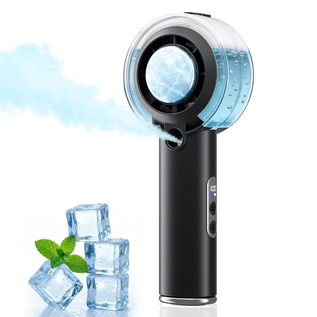Ventilador de mano HandFan 5000 mAh con niebla recargable