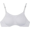 thumbnail image 5 of Fruit of the Loom Women's Breathable Cami Bra with Convertible Straps, White, 40D, 5 of 6