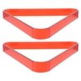 thumbnail image 1 of 2pcs Games Billiard Ball Holder Pool Table Ball Rack Triangle Billiard Organizer for Club, 1 of 8