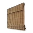 thumbnail image 2 of ITY International - Bamboo Window Roman Shade, Cordless, 48" x 72", Brown, 2 of 5
