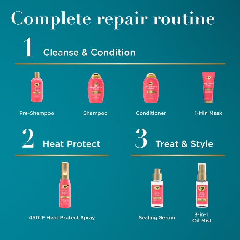 OGX Repair & Protect Bond Protein Repair Treatment, 6.7 oz photo 5