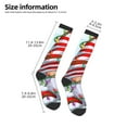 thumbnail image 5 of Balery Funny Christmas Gnome Printed Novelty Socks Men's Women's Crew Socks Sports Socks Knee High Socks Cotton Socks Quirky and Cool Socks, 5 of 9