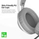 thumbnail image 4 of Ajazz AX120 USB Wired Headset 3.5mm Stereo Gaming Headset Noise Cancelling Headphone with Mic 50mm Driver Unit White, 4 of 5
