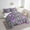 Purple, variant on Erosebridal Cheetah Leopard Print Bedding Sets Twin with Comforter, Butterfly Duvet Insert, Animal Decor, 7pcs