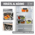 thumbnail image 3 of Juego 6 Contenedores Vidrio Hermético Alimento Xtellar Color Gris, 3 of 3