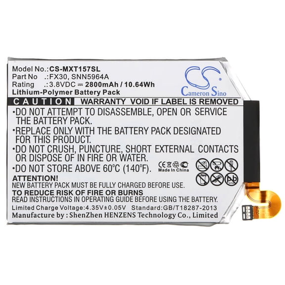 2800mAh SNN5964A FX30 Battery for Motorola X Style X 2 XT1572 Moto X Pure Edition XT1570 Moto X Style XT1575 Pure