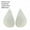 Transparent-Pointed head, variant on 6pcs Rubber Forefoot Pads Men Women Shoes Soles Protector Anti-slip Repair Outsoles Self-adhesive Sticker High Heel Care Bottom Patch