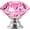 Pink, variant on SIMDOO 6 Pack 30mm Diamond Crystal Glass Knobs, Silver Base Decorative Cabinet Drawer Pull Handles for Kitchen Dresser Closet