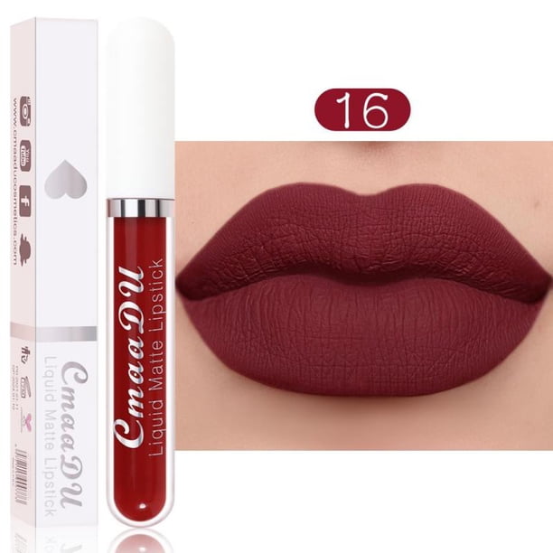 CmaaDu 18 Colores Mate Brillo De Labios El Mercado de Encantos