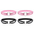 thumbnail image 1 of Correas de cinturón de liga de pierna Yuyangstore 4x Moda Punk Gótico Gato Cuero, 1 of 8