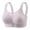 Purple, variant on CFLVAEK Plus Size Bras for Women No Underwire Everyday Bralette for Big Bust Comfort Full Coverage Push Up Bras Adjustable Strap Senior Bras Beige XXL