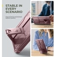 thumbnail image 4 of Funda Dexnor para Samsung Galaxy S25 Plus con funda de cámara, color rosa, 4 of 7