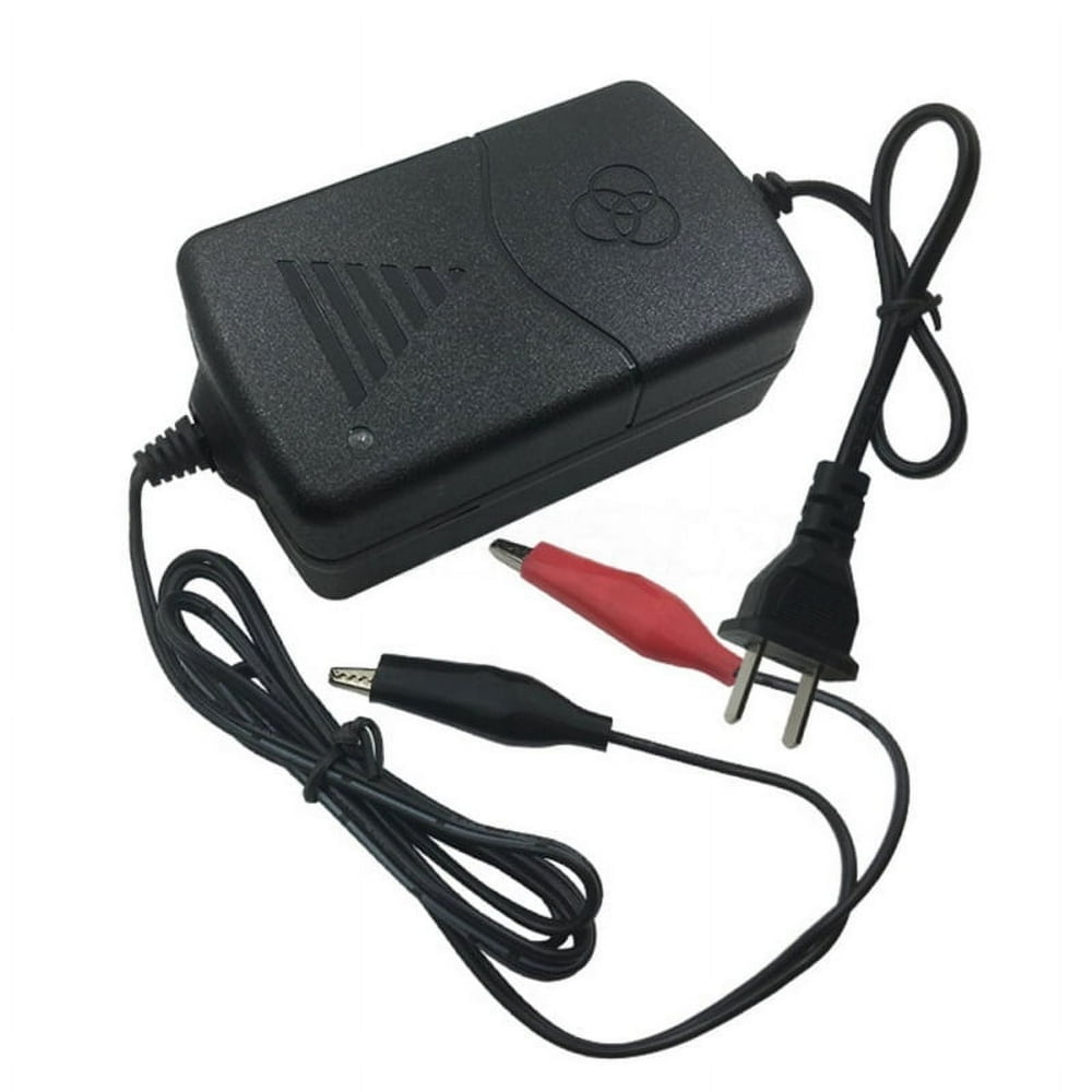 [Liquidation!] Chargeur Double Ligne 12V1A Clip Alligator 14.4 Volts Acide Chargeur Intelligent
