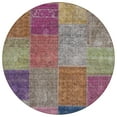 thumbnail image 2 of Addison Rugs Chantille Indoor/Outdoor Transitional Patchwork Copper Washable Round Rug, 8' x 8', 2 of 6