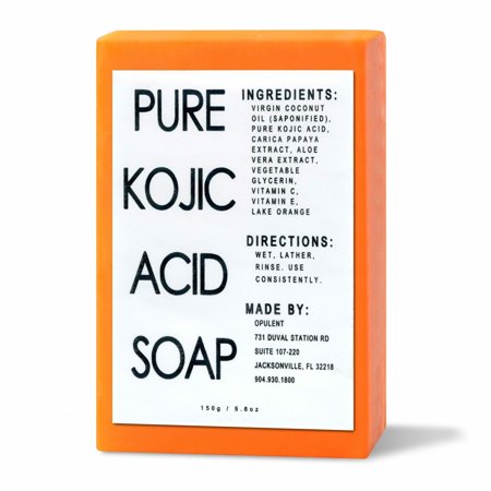 Pure Kojic Acid Soap For Face & Body - Hyperpigmentation Remover, Evens Skin Tone 5.3 oz