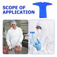 thumbnail image 3 of BESTYASH Oil-Proof Workwear Lab Coat Waterproof Blue PVC 1Pack, 3 of 6