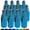 Neon Blue, variant on Big Ol' Zipper Beer Bottle Cooler Sleeve with Bottle Opener