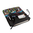 thumbnail image 3 of HELLHERO Mushroom and Dragonfly Pattern Book Sleeve for Student, Book Organzoer Holder, Washable, Church Bible Bag for Hardcover Textbooks Paperbacks, 3 of 7